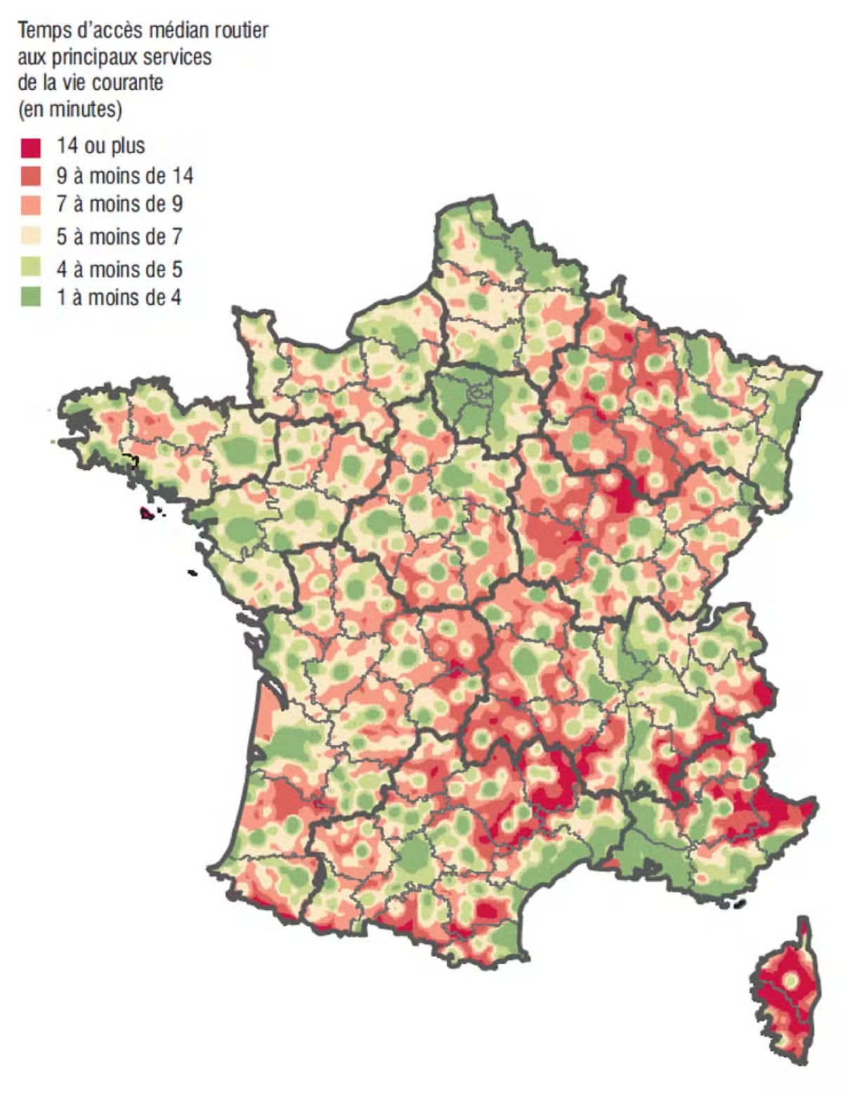 Niveau II - Les espaces de faible densité en France - HG